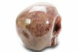 Realistic, Strawberry Quartz Crystal Skull - Madagascar #378782-4
